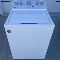 Whirlpool Deep Water Wash 3.5-cu ft High Efficiency Agitator Top-Load Washer (White)