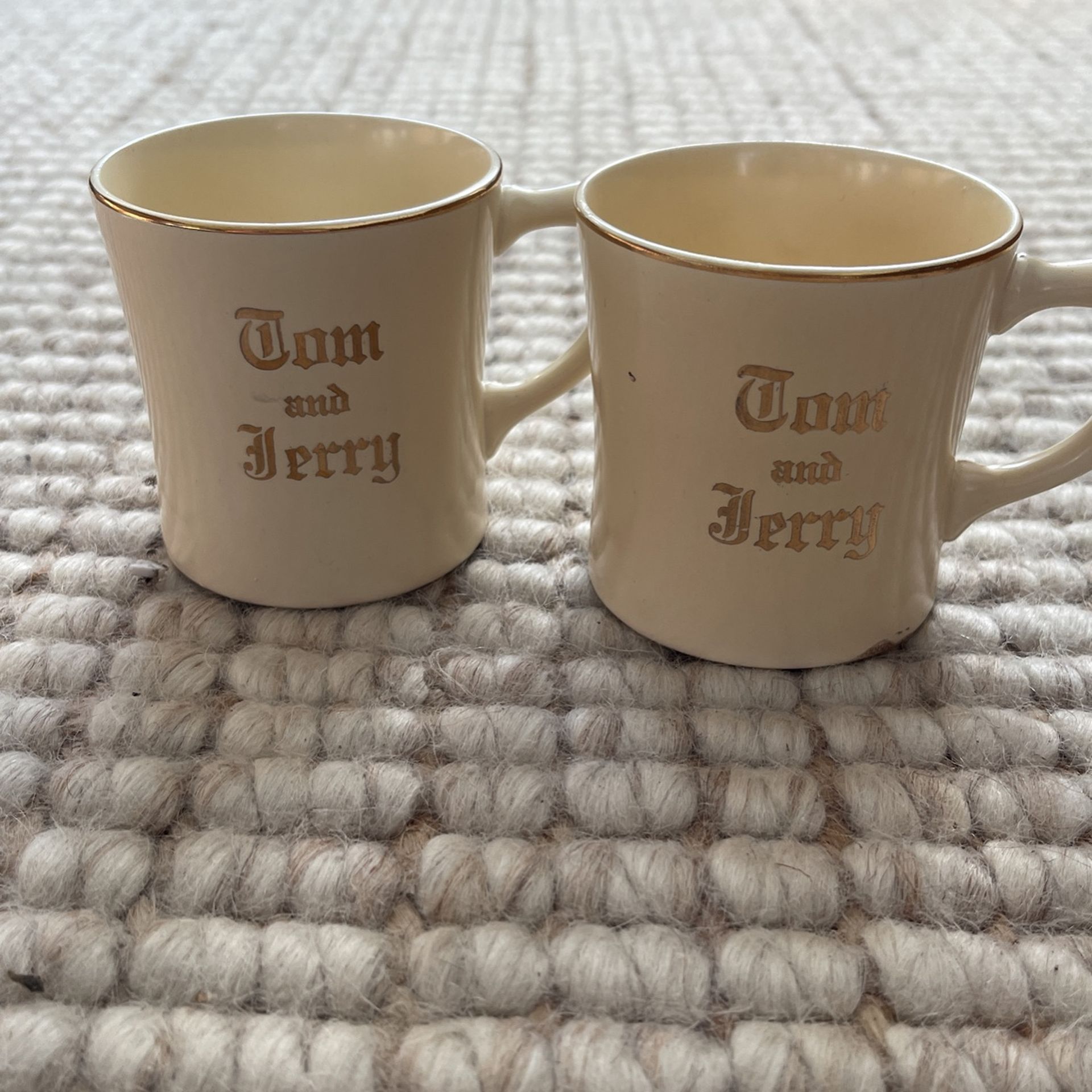 Antique Tom and Jerry Coffee cups