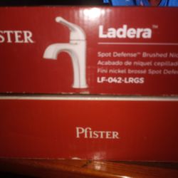 Pfister Stainless Steel Bathroom Faucet