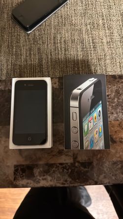Apple iPhone 4 Black with Box 16GB
