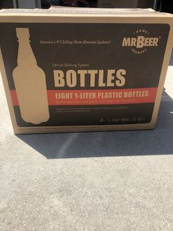 Mr. Beer beer bottles