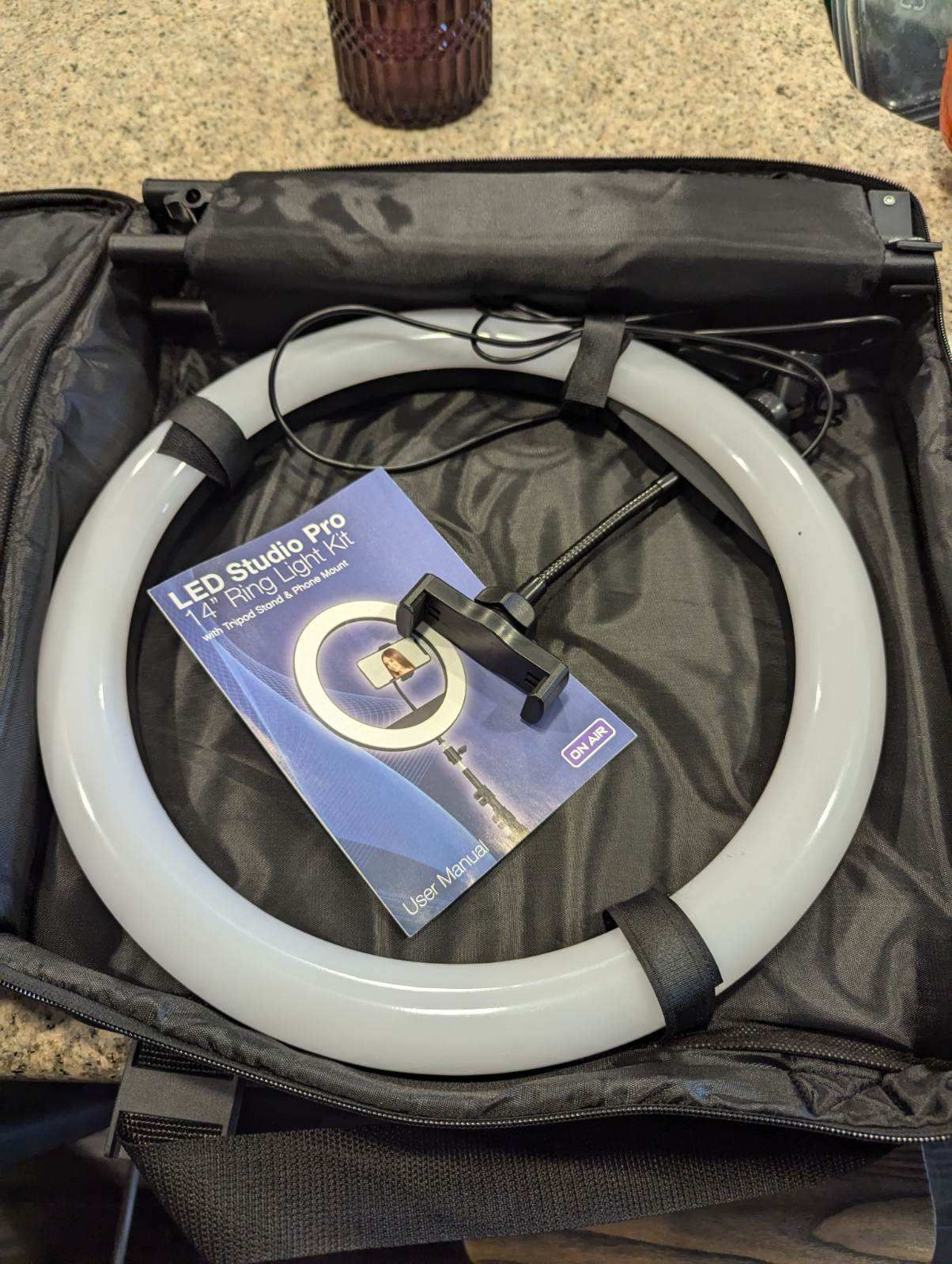 14” LED ring Light pro