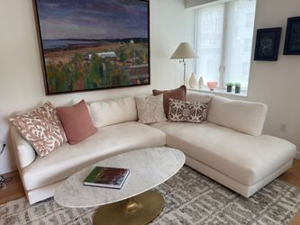 POTTERY BARN,  SOFA  113” W x 92”L x 40”D