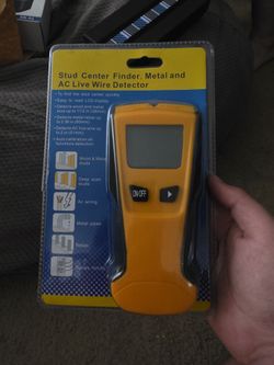 Stud center finder, Metal and AC live Wire Detector