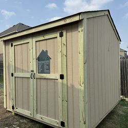 2400 Storage Shed With Free Ramp
