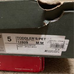 Toddlers Size 5