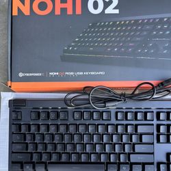 NEVER USED CyberpowerPC Keyboard/Mouse/Giftcard set