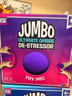 Crazy Fun Jumbo Ultimate Ombre De-Stressor Ball