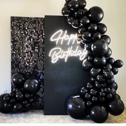 Backdrop Balloon Garland