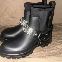Karl Lagerfeld Boots Combat Size 6 Black