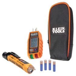 Klein Tools Voltage Tester and Outlet Tester Kit