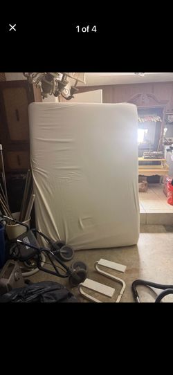 Vintage Temper Pedic Memory Foam Full Mattress& Box Spring