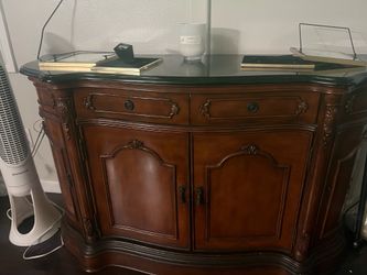 Traditional Wood Buffet Cabinet or TV console