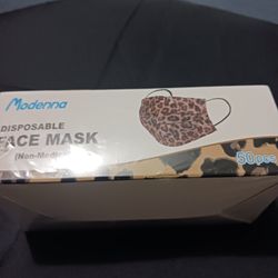 Leopard 3 Ply Face Mask

