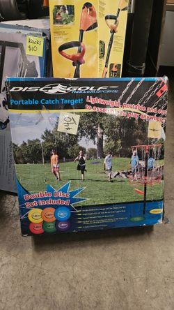 Disc Golf Game frisbee