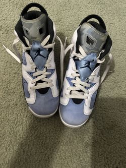 Jordan 6 White and Light Blue