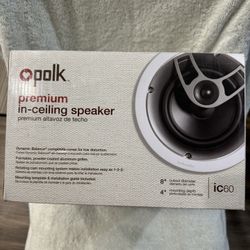 Polk Premium In-ceiling Speakers Ic60