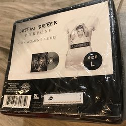 Justin Believer Women’s T-shirt And CD