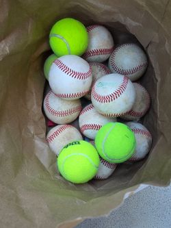 Training base ball balls