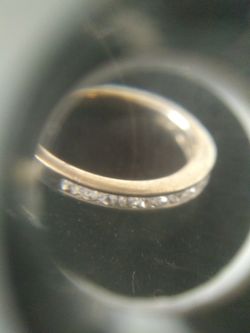 Men's silver ring
