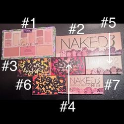 Brand New Makeup Pallets- $100 OBO For All