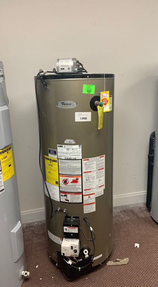 NEW WHIRLPOOL  WATER HEATER 50 GALLON LIQUIDATION SALE TODAY 🔥🔥 P9