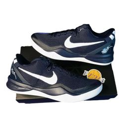 Nike Kobe 8 Protro College Navy Blue Size 8.5 Mens Mamba Bryant LA Lakers