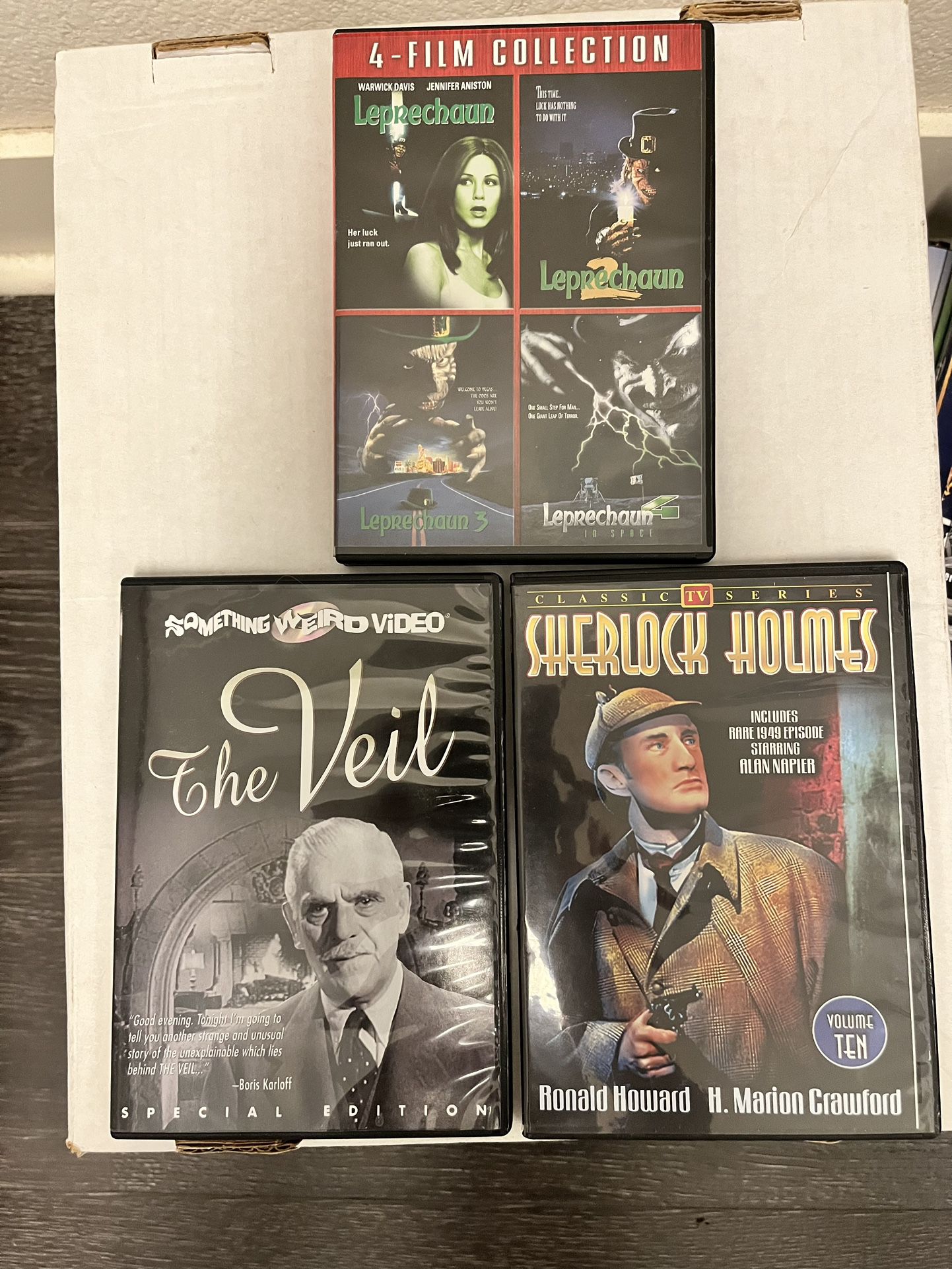 Leprechaun - The Veil - Sherlock Holmes -  $ 20 - If You Take All 3 - Sets