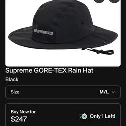 SUPREME X GORE-TEX Rain Hat