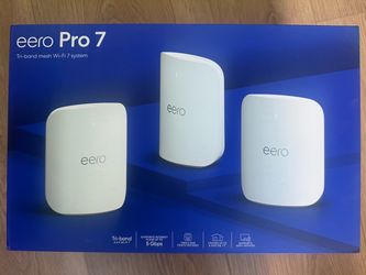 Eero Pro 7 Tri band mesh WiFi system