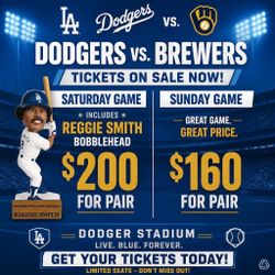 Dodgers weekend tickets