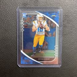 2020 Justin Herbert Panini Absolute Rookie Card