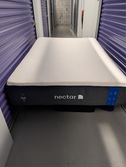 Nectar Full Sized Bed. With Frame.  Only Used For One Week