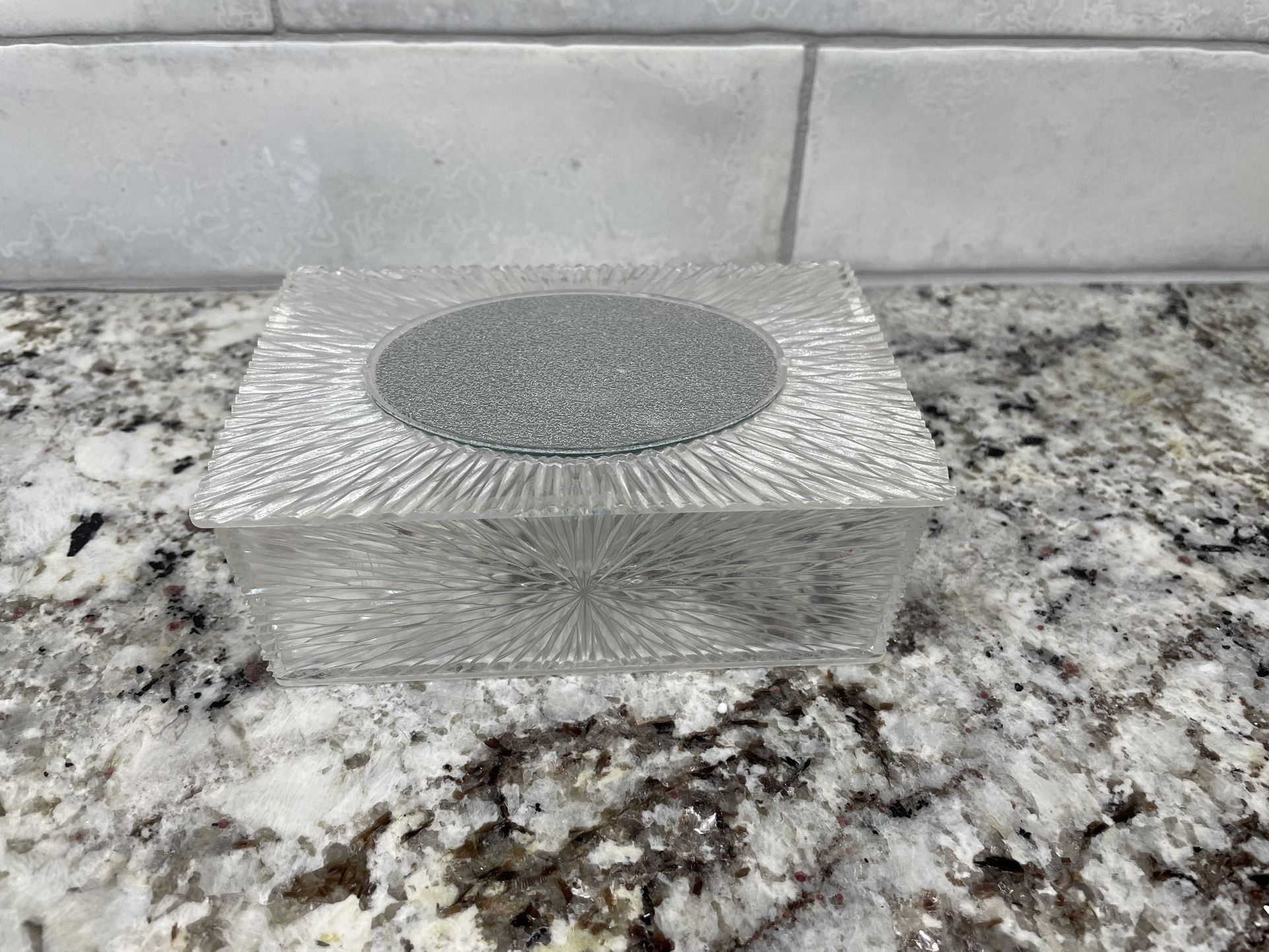 Etched Jewelry Box