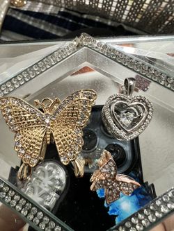3 Dijes De Oro Laminado De Calidad 