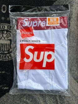 Supreme x Hanes Boxer Briefs 2-Pack Medium