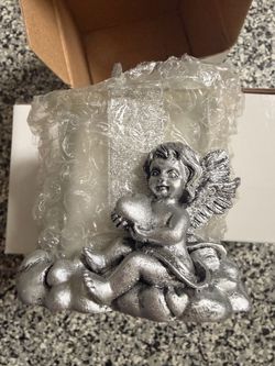 Party favor-Angel candle/holder
