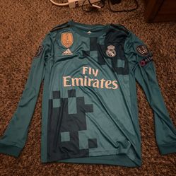 Authentic 2017 Madrid Ronaldo Shirt Size Small