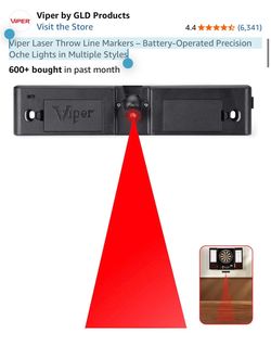 New Viper Laser Throw Line Markers – Battery-Operated Precision Oche Lights in Multiple Styles