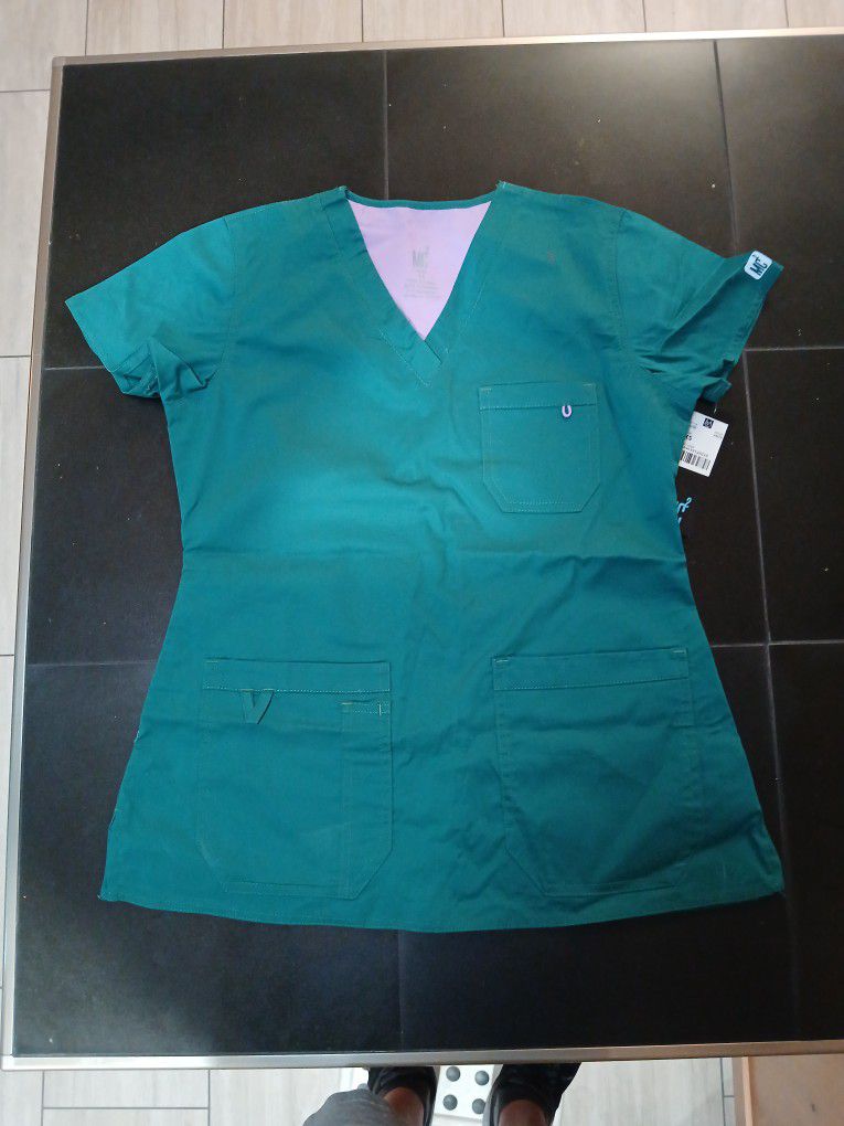 Scrub Top/Bottom Ladies (XS) (Med Couture)