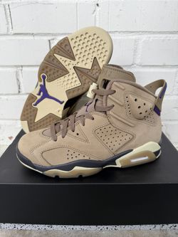 Nike Air Jordan 6 Retro GTX GORE-TEX Brown Kelp Women’s Size 7 FD1643-300