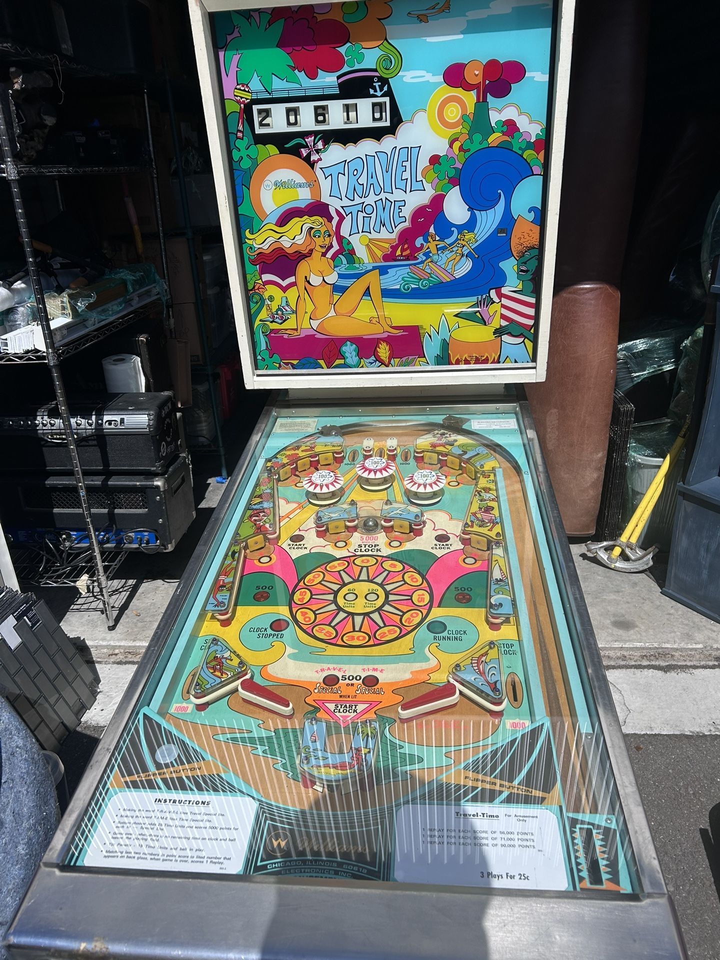 Vintage Pinball Machine!!