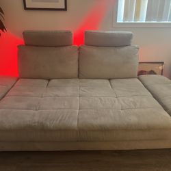Grey Futon Couch