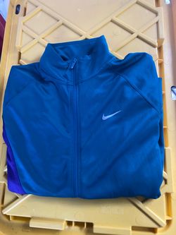 Nike Full-Zip Track Jacket Blue