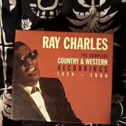 Ray Charles Complete Country And Western Recordings CD Box Set, Good condition