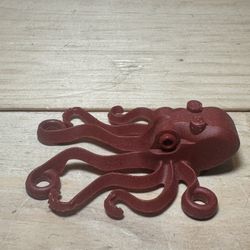 Lego Dark Red Octopus Minfigure 60090 60095 60165 60167 Retired CMF Lot Rare HTF