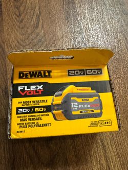 DEWALT FLEXVOLT 20V/60V MAX Lithium-Ion 12.0Ah Battery