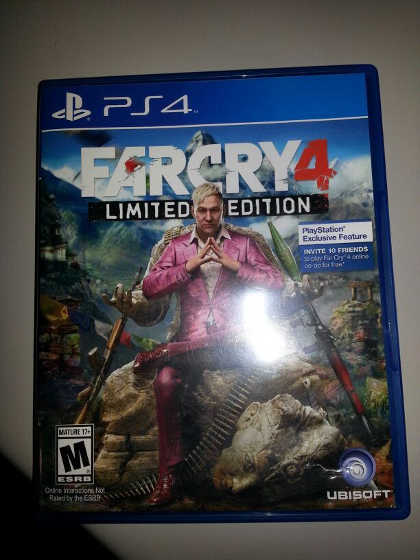 Ps4 farcry. Limited edition