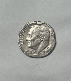 Silver 1996 P  Roosevelt Dime Errors  