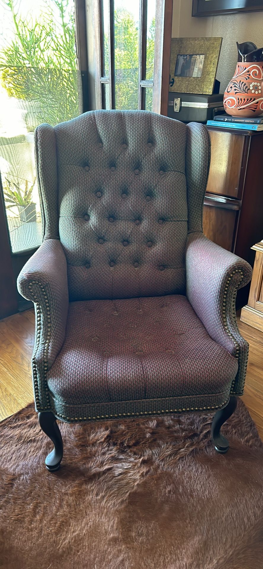 Vintage Wingback Chairs